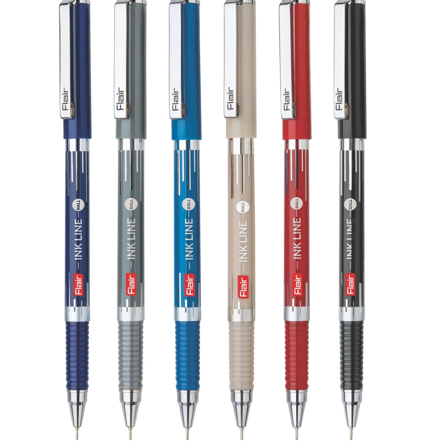 Flair Ink line Ball Point Pen ( Pack of 5)