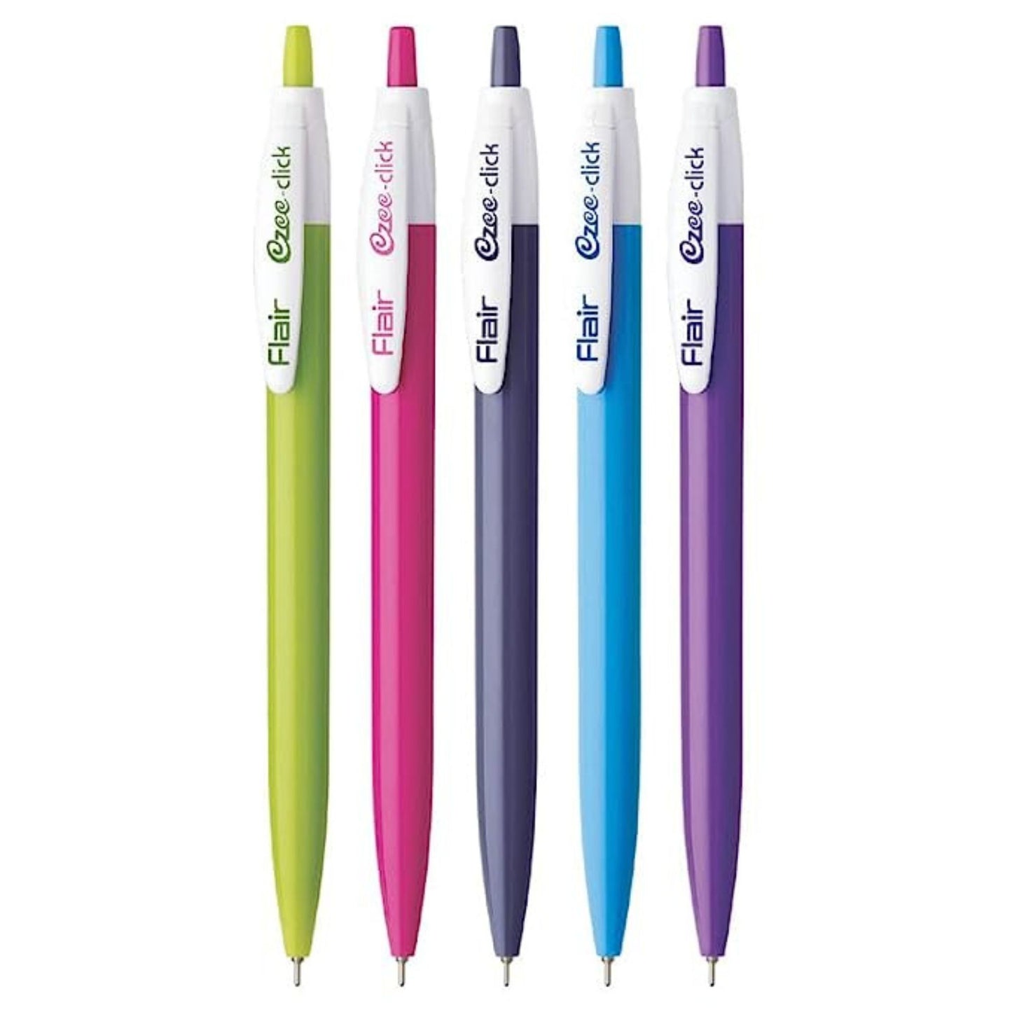 Flair- Ezee click Ball pen ( Pack of 10)