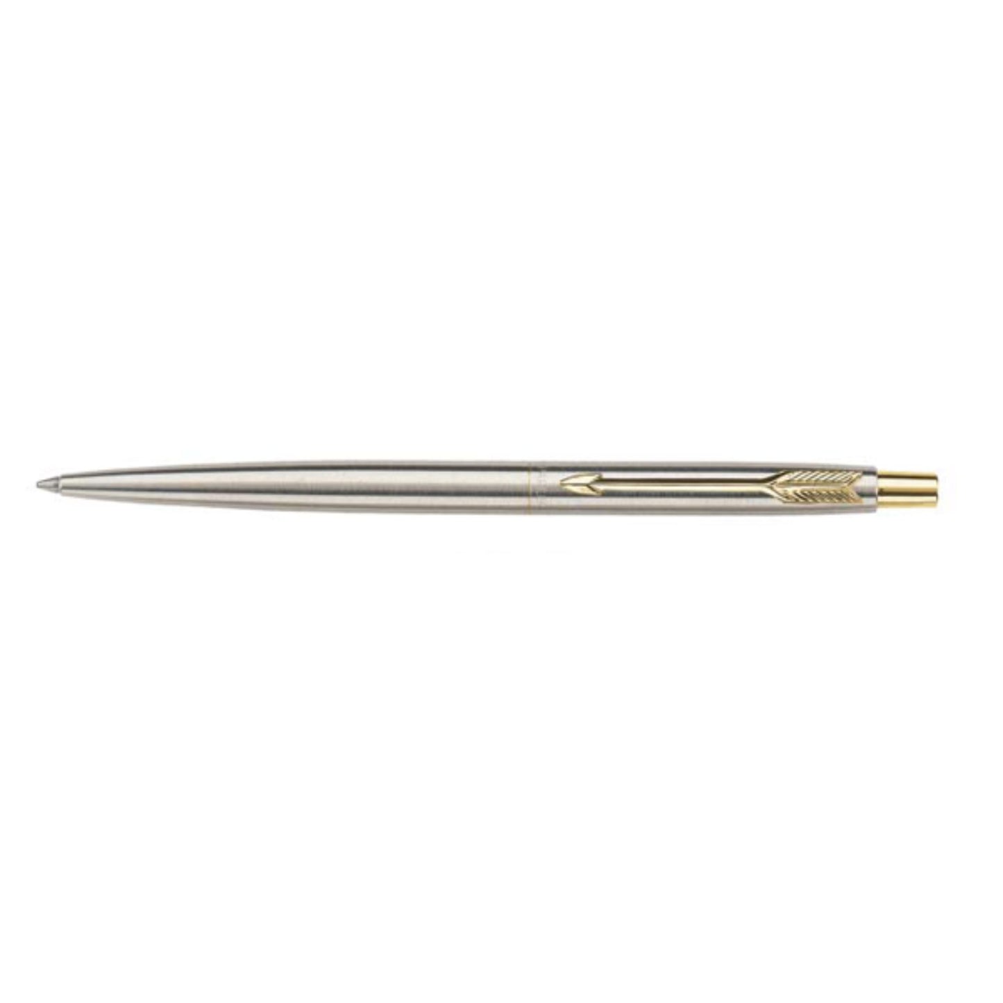 Parker Classic stainless steel gold trim ball pen