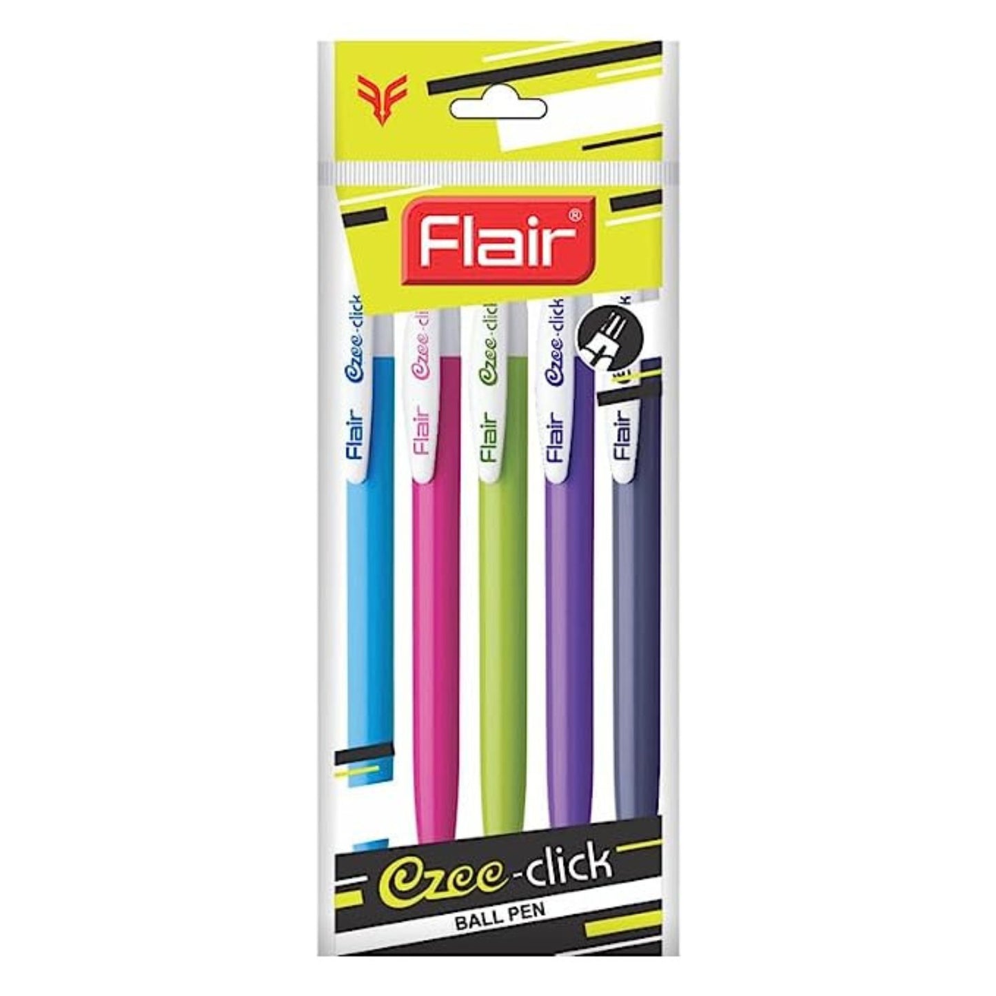 Flair- Ezee click Ball pen ( Pack of 10)