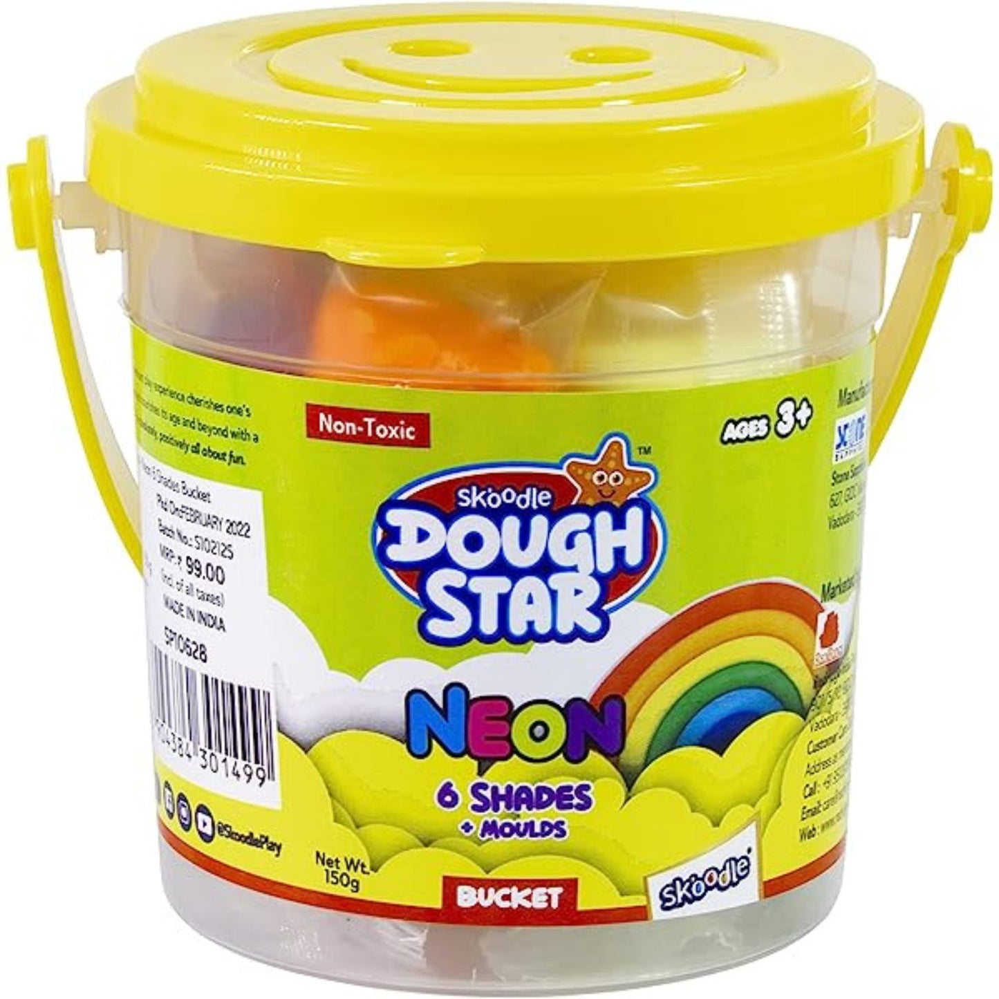 Skoodle Clay Dough Star- Multi Color