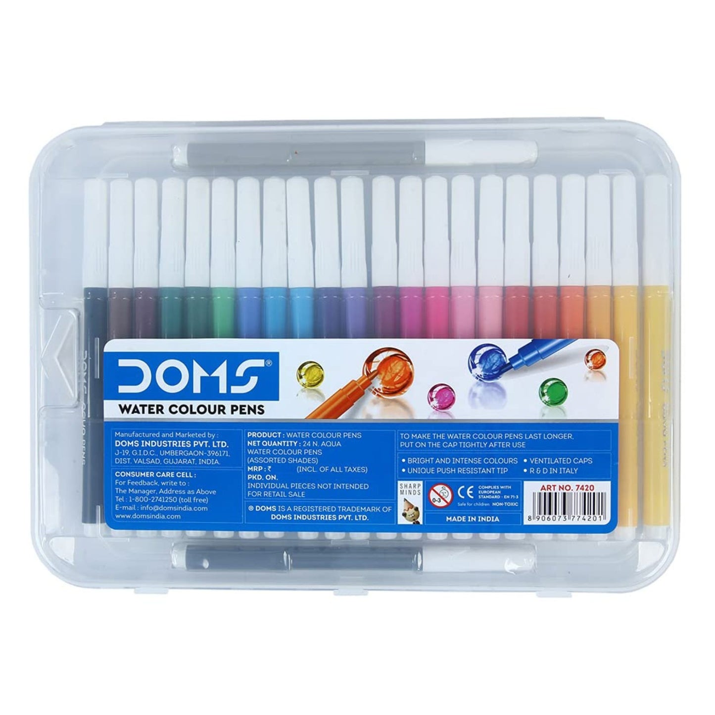 Dom's Aqua Water Color pens - 24 Shades