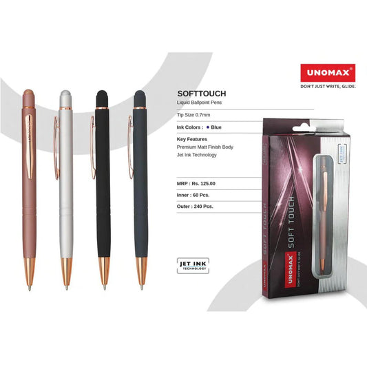 Unomax Soft Touch Liquid Ball Point Pen