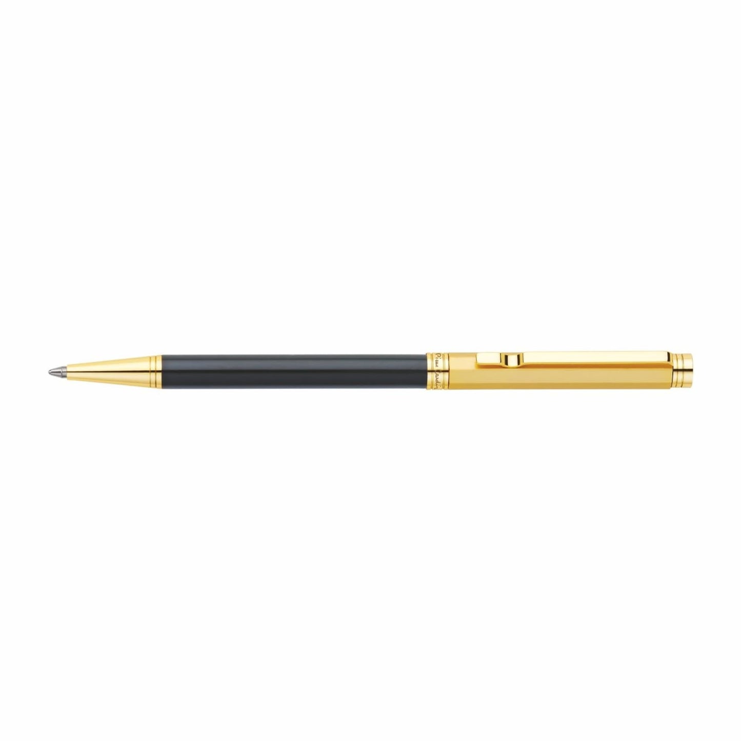 Pierre Cardin Paris - Golden Era Satin Gold Black Ball Pen