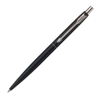 Parker Classic Matte Black Chrome trim ball pen, Matte Black Body