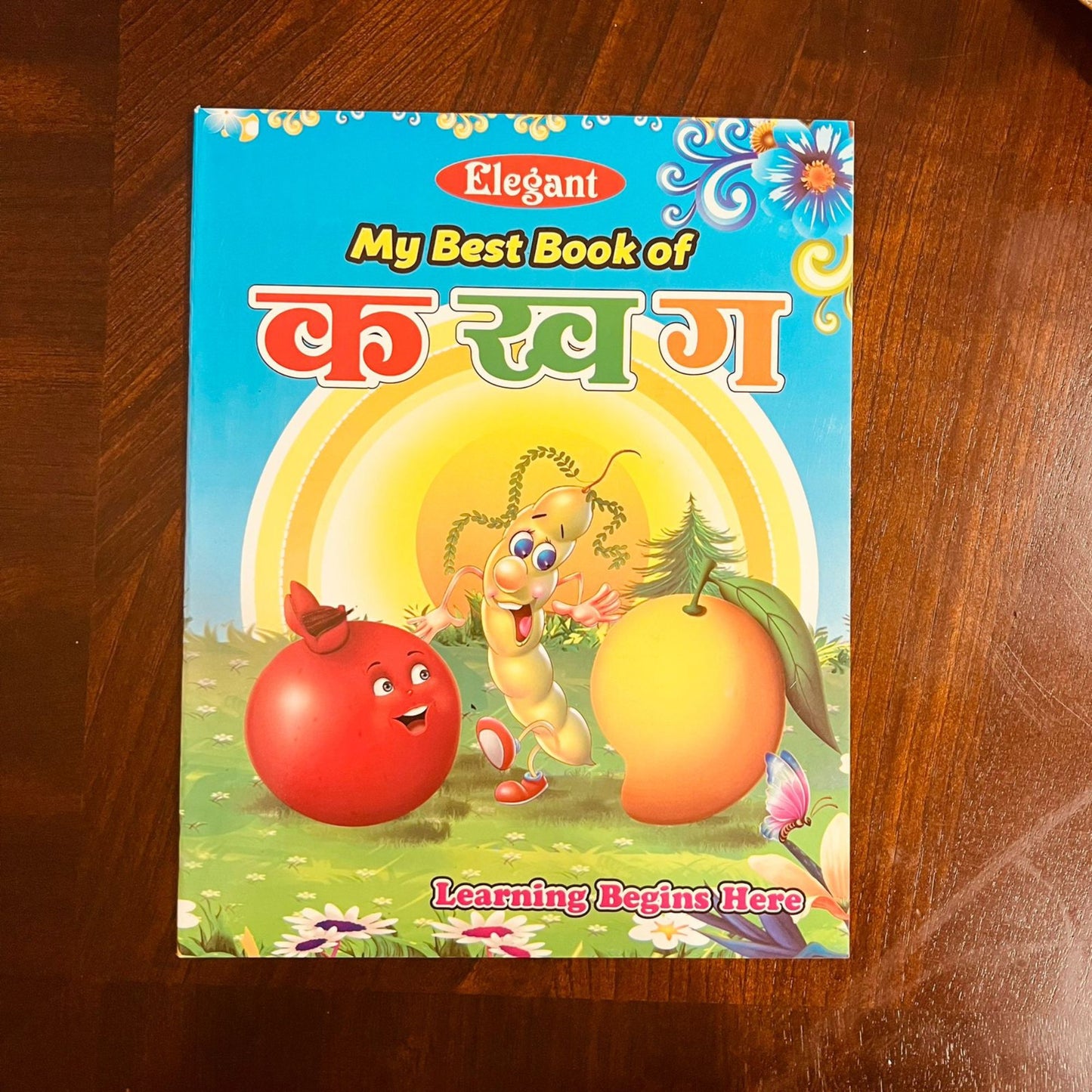 Elegant Alphabet book- Hindi