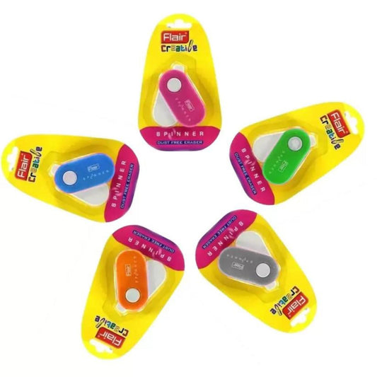 Flair Creative spinner Eraser ( Pack of 2)