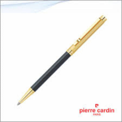 Pierre Cardin Paris - Golden Era Satin Gold Black Ball Pen