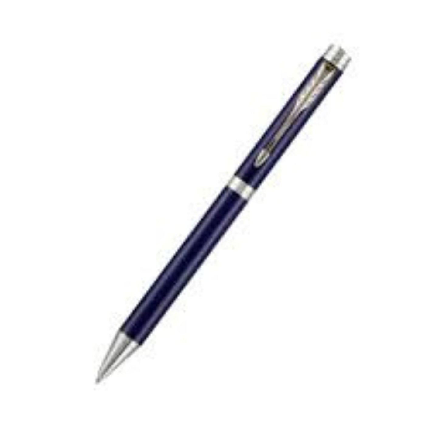 Parker Folio standard ball pen chrome trim, Twist Action.