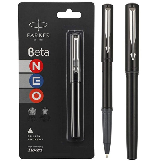 Parker Beta Neo Ball pen Chrome trim, Black Body