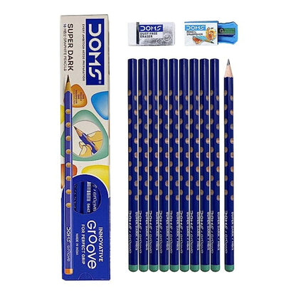 Dom's Innovative groove Super dark pencil ( Pack of 20)